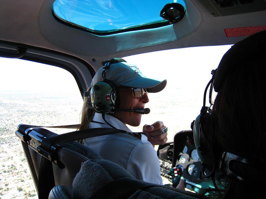 Helicopter Photograph - Grand Canyon - 121295 by DC Photographer