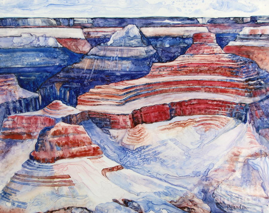 Grand Canyon 2 Painting by Pamela Iris Harden