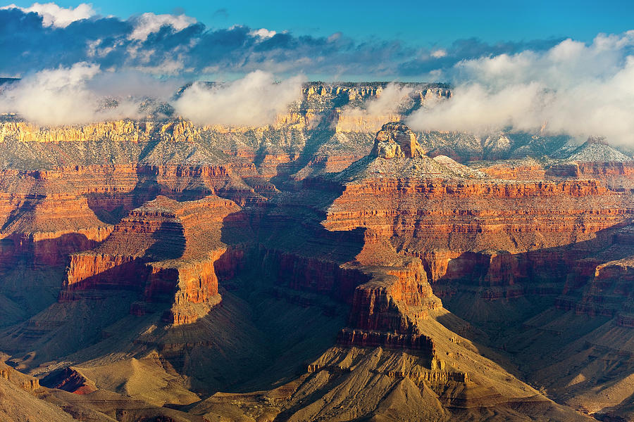 Grand Canyon And North Rim From Mather Photograph by Richard Ianson