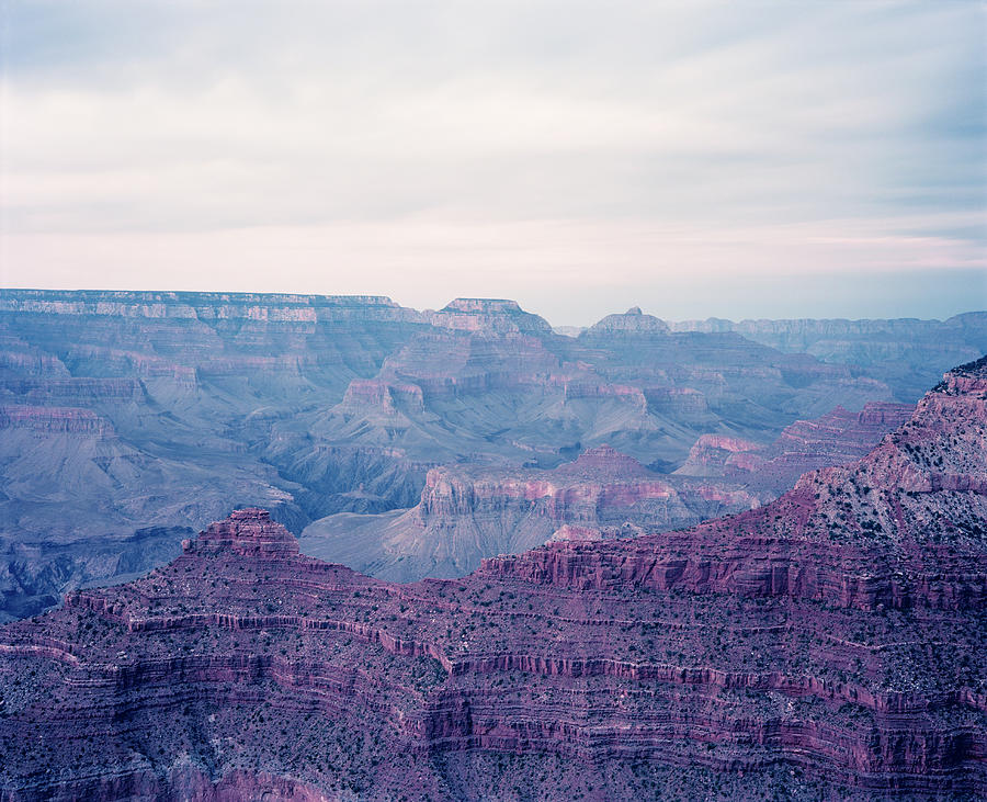 Grand Canyon At Dusk Photograph by Gary Yeowell