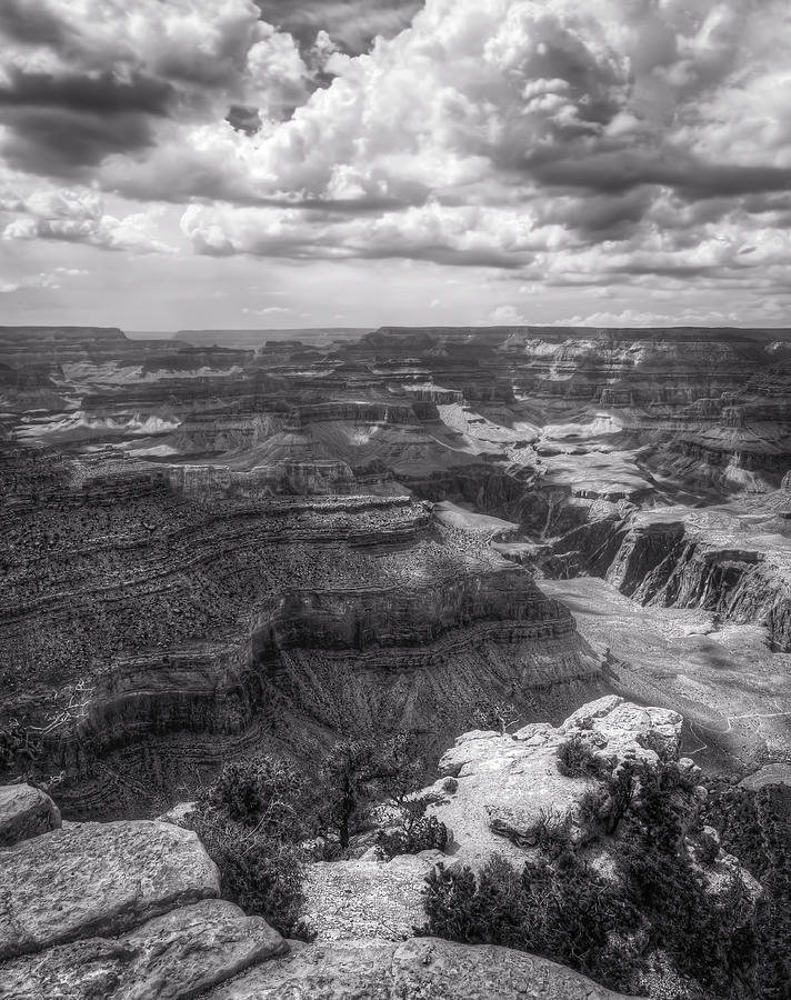 Grand Canyon Black and White Photograph by Mike Wilson - Fine Art America