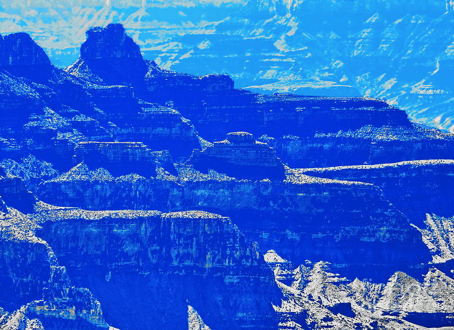 Grand Canyon Blues Digital Art by Tim Richards