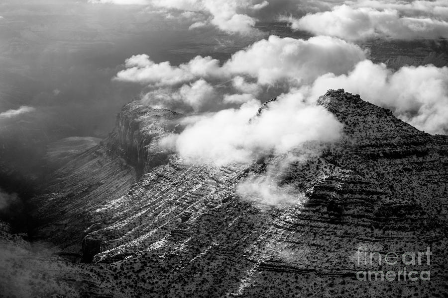 Grand Canyon BW 2 Photograph by Scott Sawyer