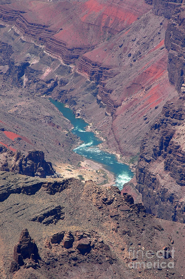 Grand Canyon Colorado River Photograph by Debra Thompson
