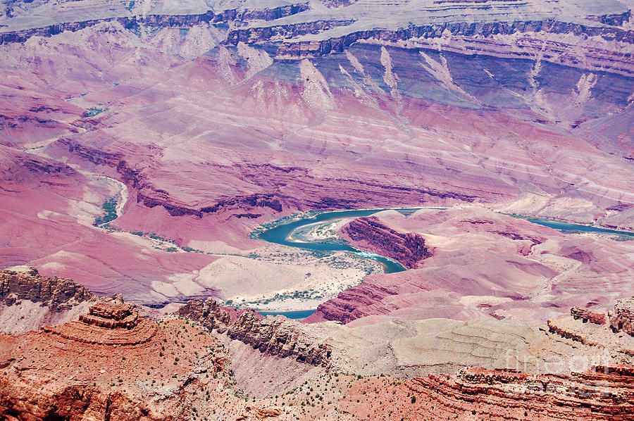 Grand Canyon Colorful Vista Photograph by Debra Thompson