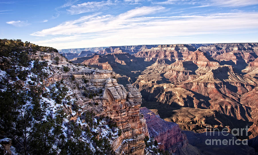 Grand Canyon December Glory Photograph by Lee Craig