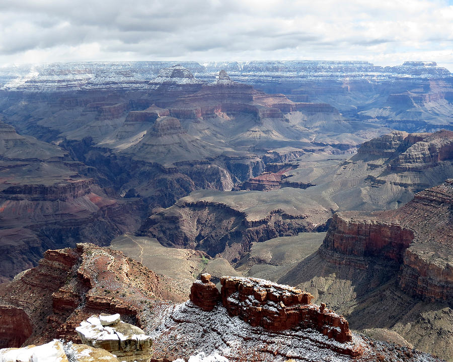 Grand Canyon Dusting Photograph