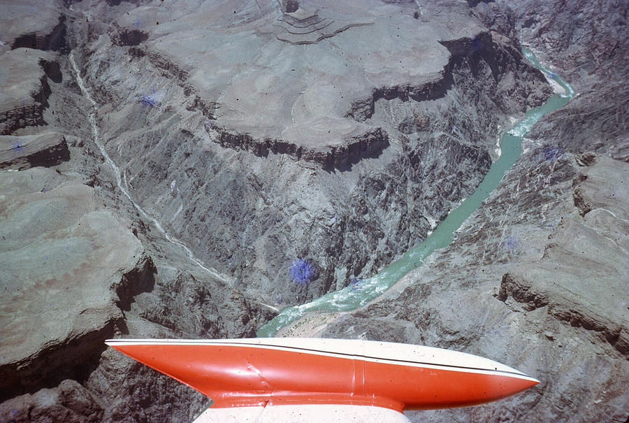 Grand Canyon from the Air Photograph by John Mathews