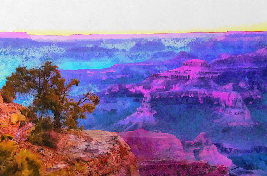 Grand Canyon Grandiose Painting by Viktor Savchenko