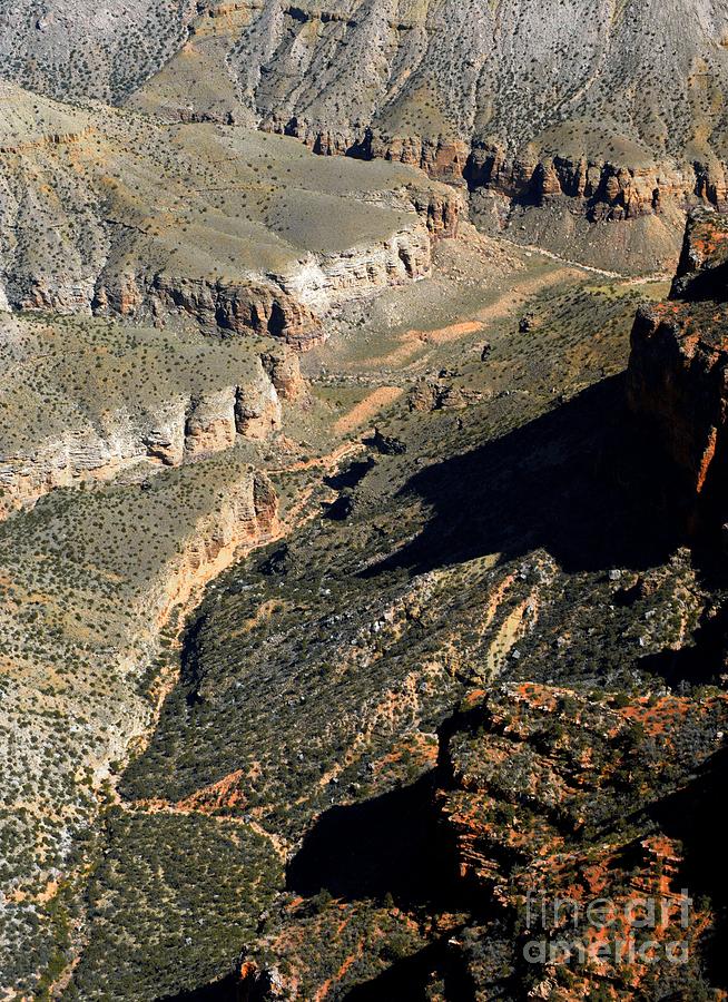 Grand Canyon Gully Digital Art by Tim Richards