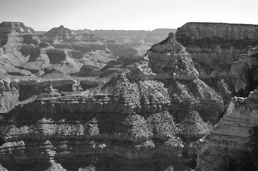 Grand Canyon In Black And White Photograph by Edward Nunes - Fine Art ...