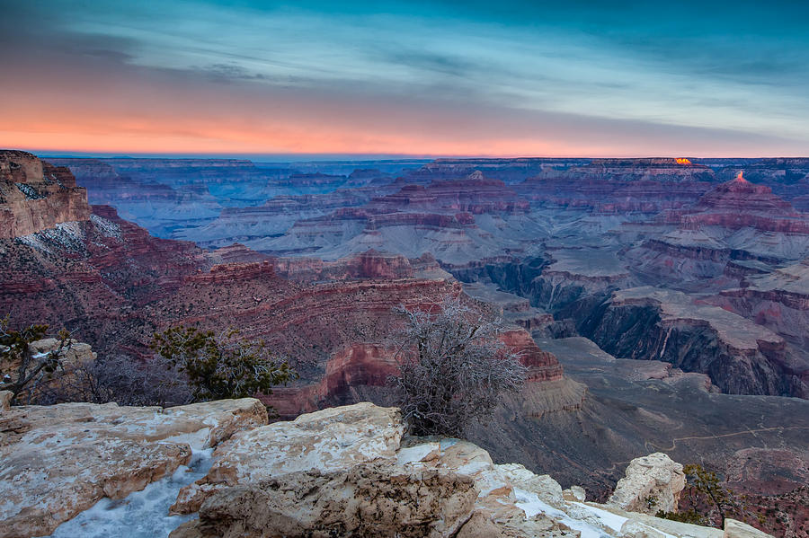Grand Canyon National Park Photograph - Grand Canyon Morn by Rob Travis