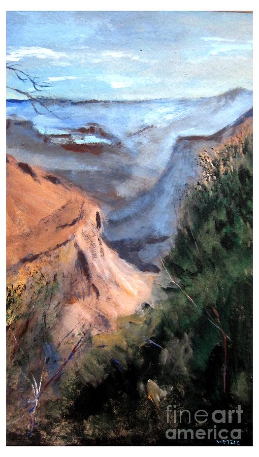 Grand Canyon National Park Painting - Grand Canyon Morning by Joseph Wetzel
