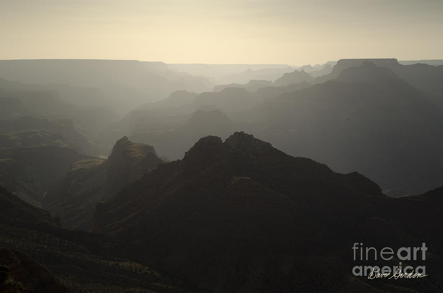 Grand Canyon National Park Photograph - Grand Canyon No. 2 by David Gordon