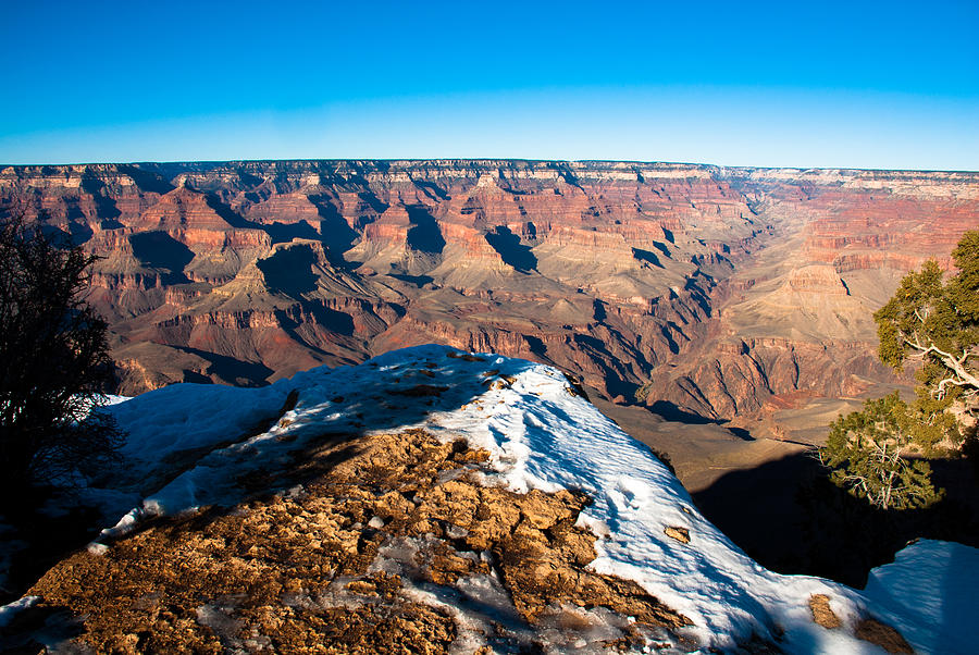 Grand Canyon National Park Photograph - Grand Canyon Noon Sun by William Beverly