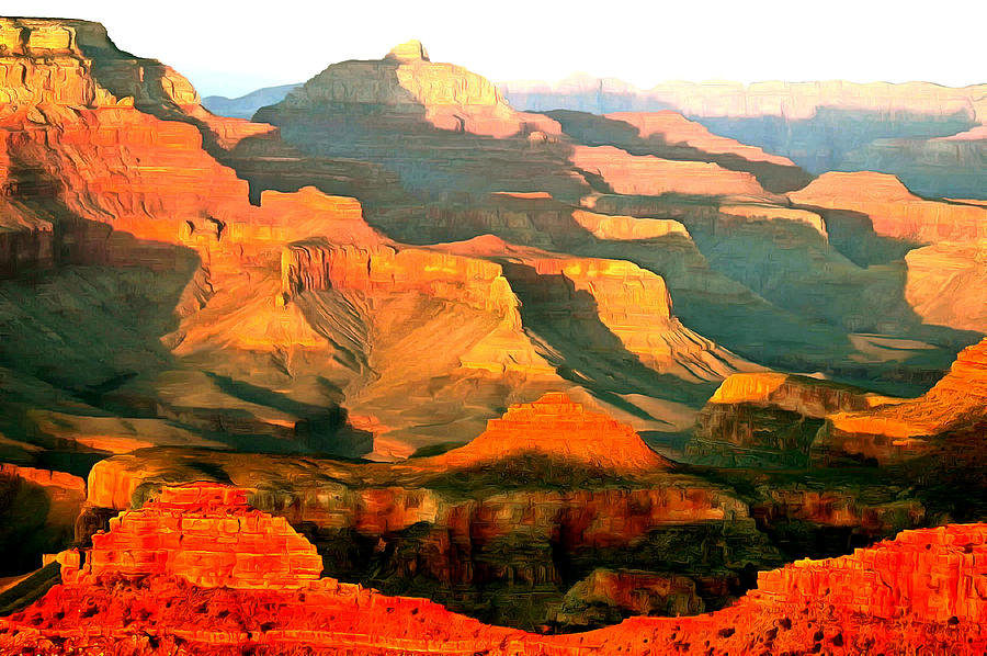 Grand Canyon Painting by NPS Photographer