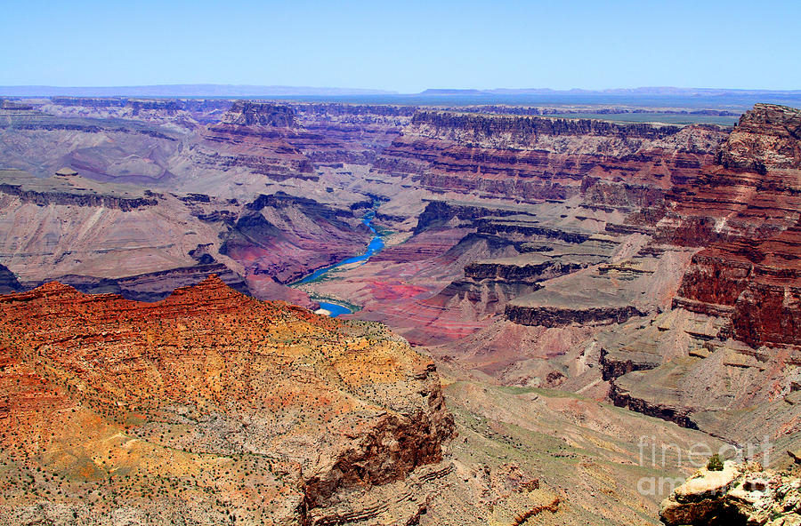 Grand Canyon of Blue by Diana Sainz Photograph by Diana Raquel Sainz