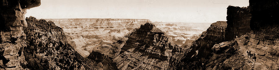Grand Canyon National Park Drawing - Grand Canyon Of The Colorado, Arizona, Jackson, William by Litz Collection