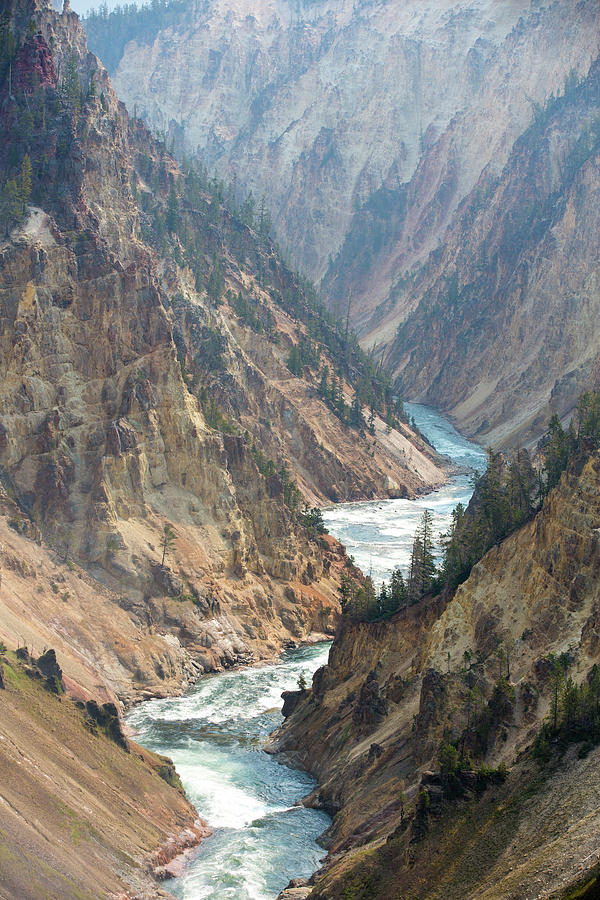 Yellowstone National Park Photograph - Grand Canyon Of The Yellowstone by Inhauscreative