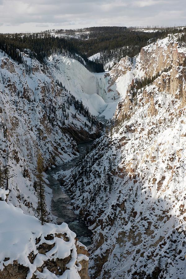 Grand Canyon Of The Yellowstone River Photograph by Dr P. Marazzi/science Photo Library