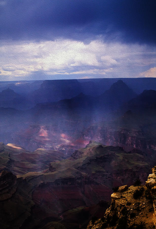 Grand Canyon Oil Photograph by James Bethanis