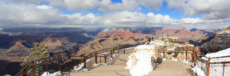 Grand Canyon Panorama 3919 3920 3921 Photograph by Jack Schultz