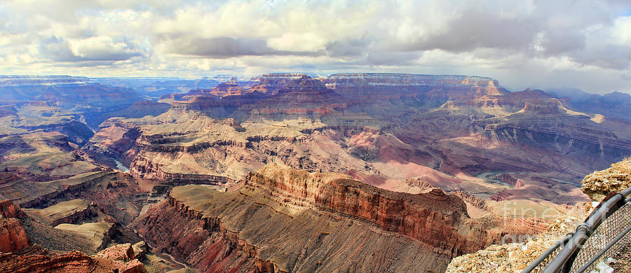 Grand Canyon Panorama A Photograph by Jack Schultz