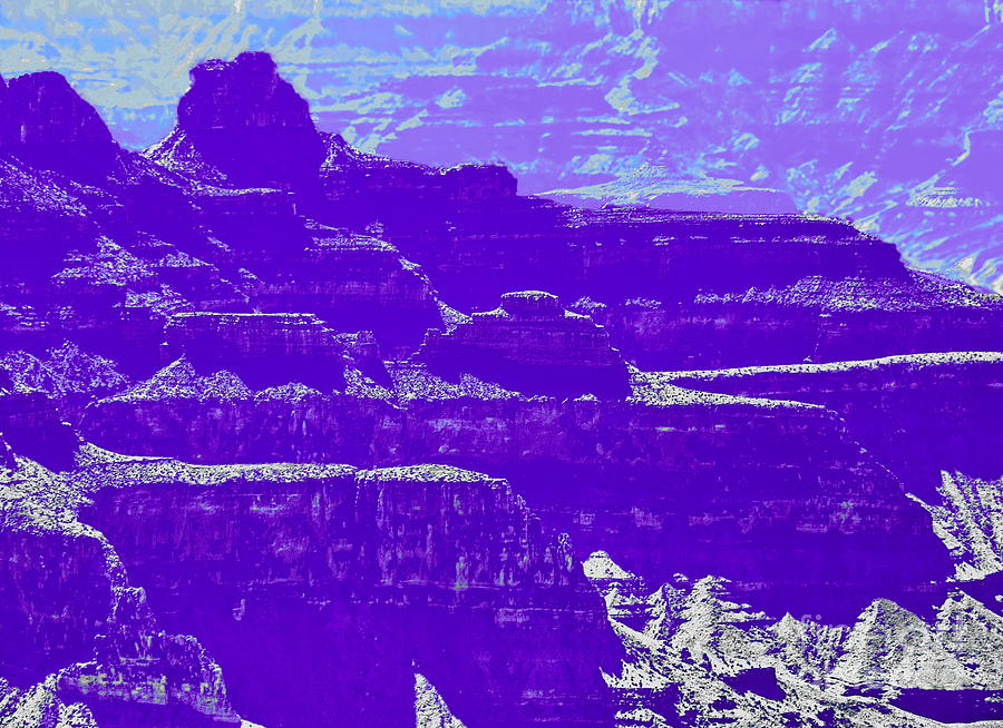 Grand Canyon Purples Digital Art by Tim Richards