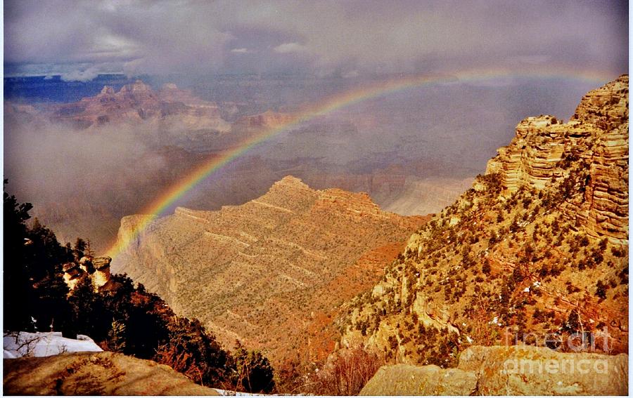 Grand Canyon Rainbow Photograph by Marilyn Smith