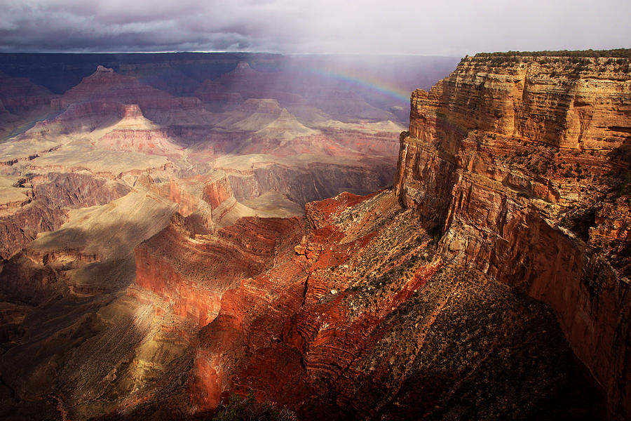 Grand Canyon Rainbow No.3 Photograph by Daniel Woodrum