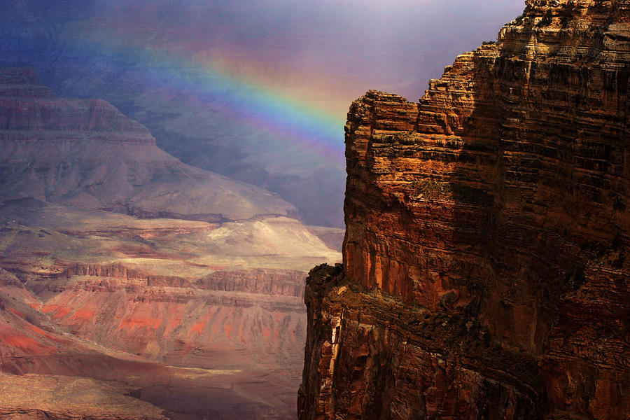 Grand Canyon Rainbow No.4 Photograph by Daniel Woodrum