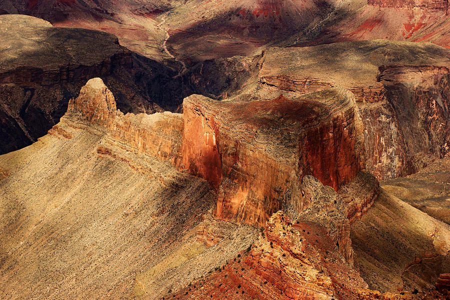 Grand Canyon Shadows No.4 Photograph by Daniel Woodrum
