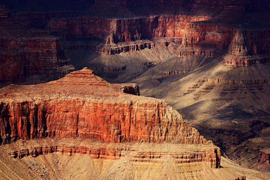 Grand Canyon Shadows No.5 Photograph by Daniel Woodrum
