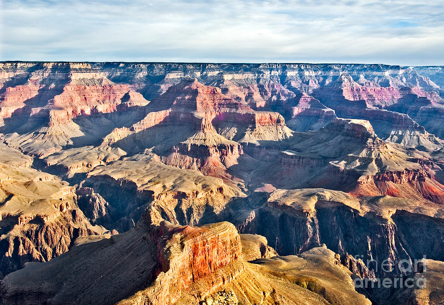 Grand Canyon In Arizona Photograph - Grand Canyon Skyline by Mae Wertz