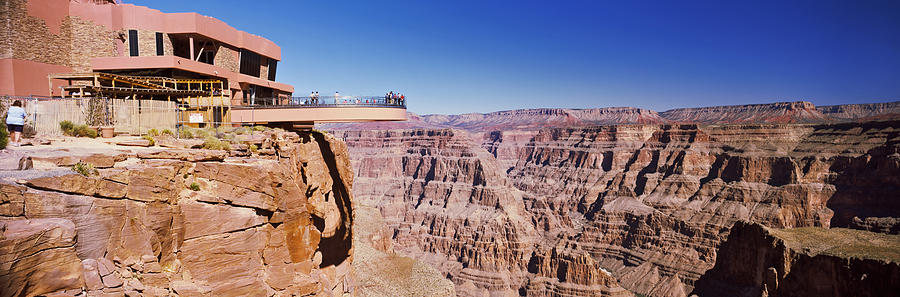 Grand Canyon National Park Photograph - Grand Canyon Skywalk, Eagle Point, West by Panoramic Images