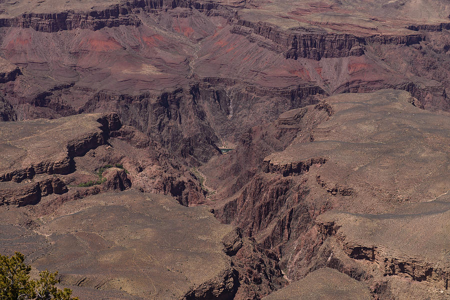 Grand Canyon South Rim central Photograph by John Johnson