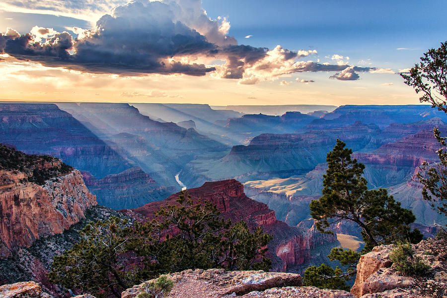 Grand Canyon South Rim Sunset Photograph by Van Allen Photography ...