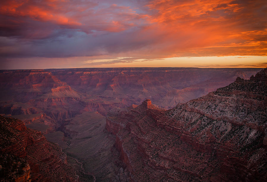 Grand Canyon Sunrise Photograph by James Bethanis