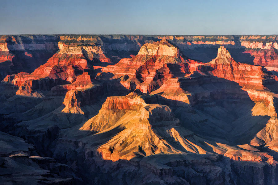 Grand Canyon National Park Painting - Grand Canyon National Park Sunset by Christopher Arndt