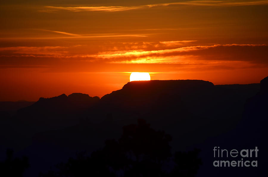 Grand Canyon Sunset Photograph by Debra Thompson