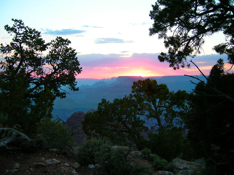 Grand Canyon Sunset Photograph by Glory Ann Penington