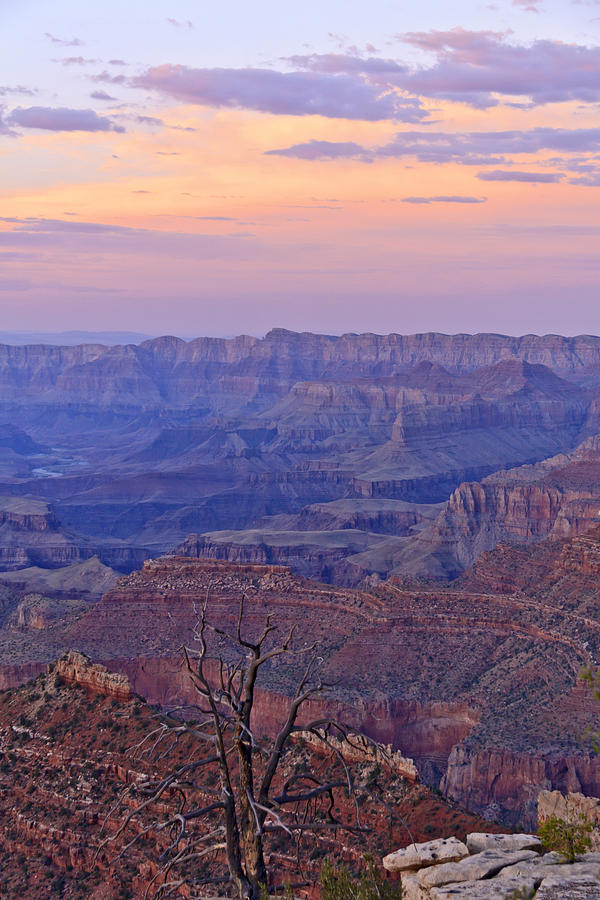 Grand Canyon National Park Photograph - Grand Canyon Sunset by Her Arts Desire