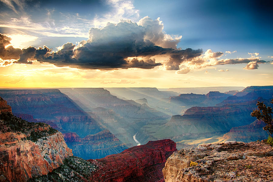 Grand Canyon Sunset Photograph by Van Allen Photography - Fine Art America