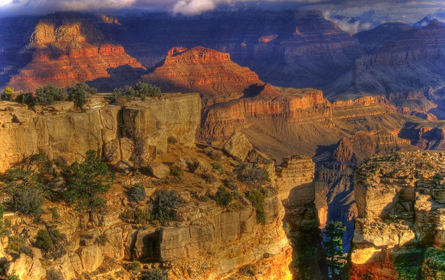 Grand Canyon - The Wonders of Light and Shadow - 1A Photograph by Michael Mazaika