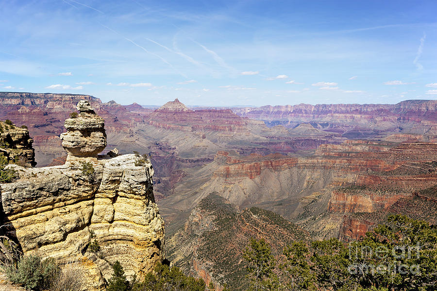 Grand Canyon view Photograph by Jane Rix