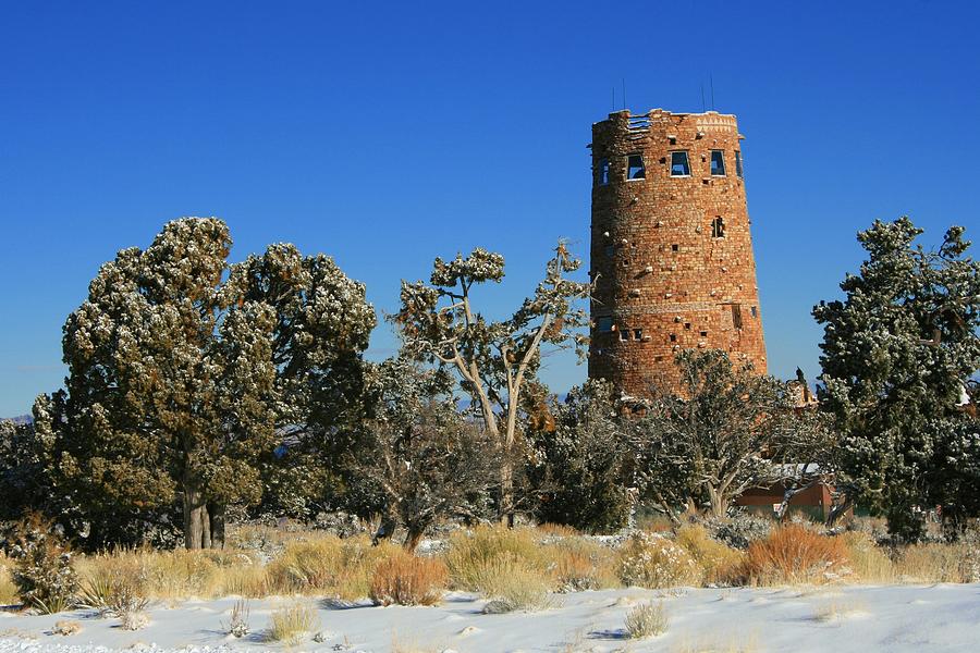 Grand Canyon Watch Tower Photograph