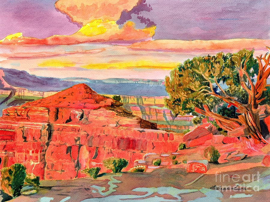 Grand Canyon West End Painting