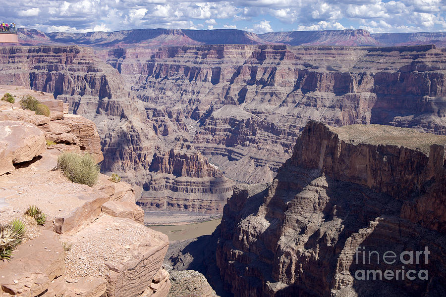 Grand Canyon West Rim Photograph by Anthony Totah