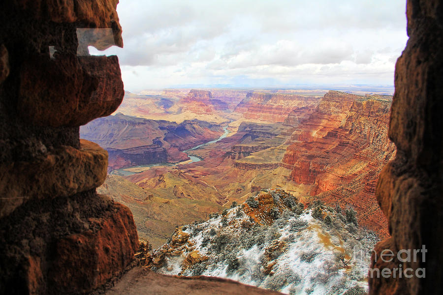 Grand Canyon Window View 3663 Photograph by Jack Schultz