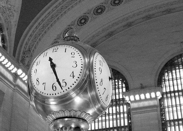 Grand Central Station Clock Photograph - Grand Central by John King